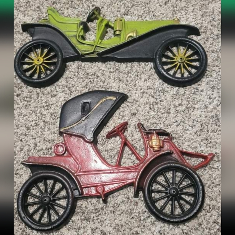 Cast Metal Car Decor